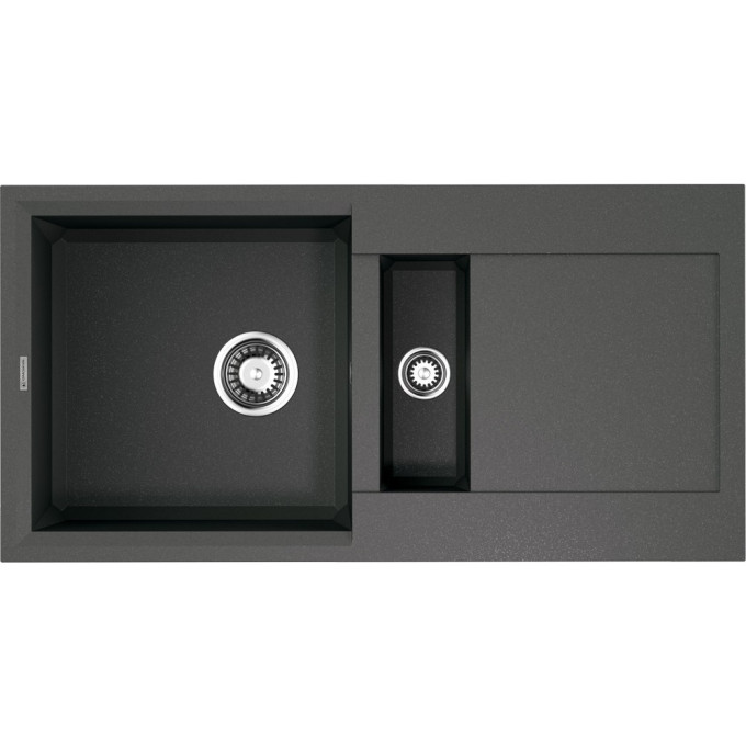 Мойка OMOIKIRI SAKAIME 86-2-PL Tetogranit/платина 4993203